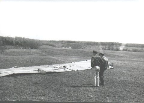 Additional debris documented during the on-site investigation.